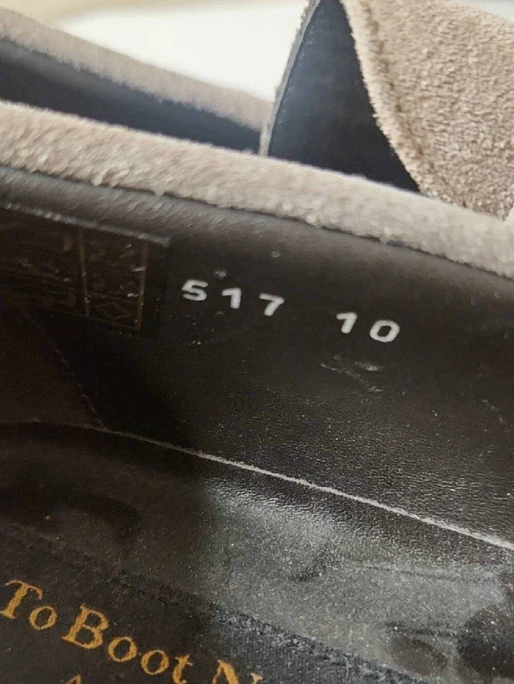 To Boot suede penny